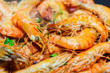 Karides, çok lezzetli yemekler