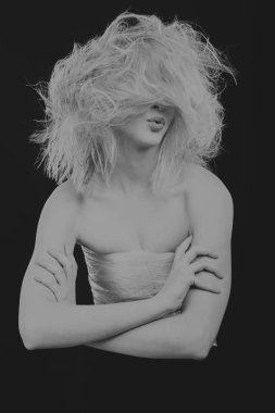 Yaratıcı makyaj ve saç