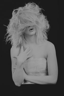 Yaratıcı makyaj ve saç