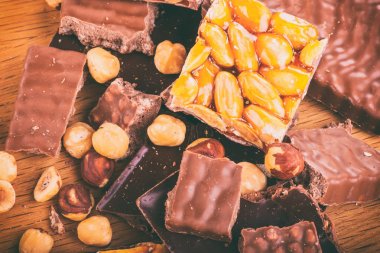 ahşap zemin Fındıklı çikolata