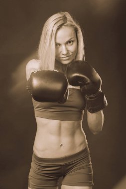 Vücut güzel atletik kız