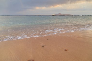 güzel Kızıldeniz. Doğanın güzelliği.