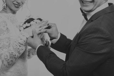 Bir tema düğün fotoğrafları