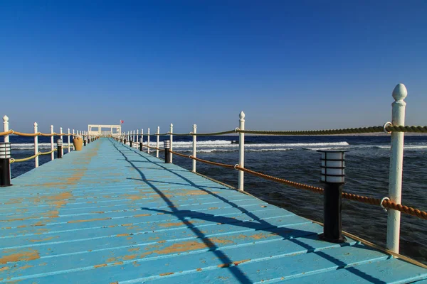 Nice view of the sea. Journey to the seaside — Stock Photo, Image