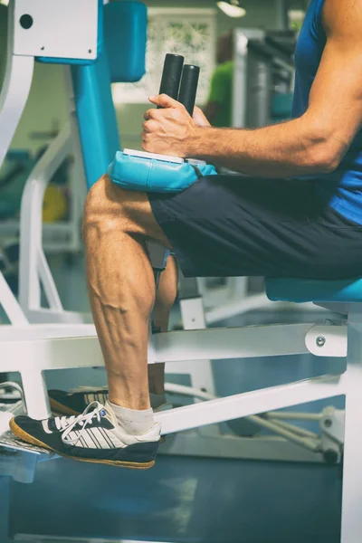 Träning i gymmet — Stockfoto