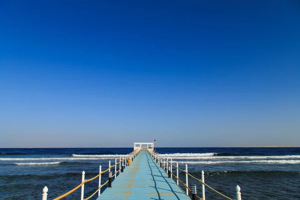 Nice view of the sea. Journey to the seaside — Stock Photo, Image