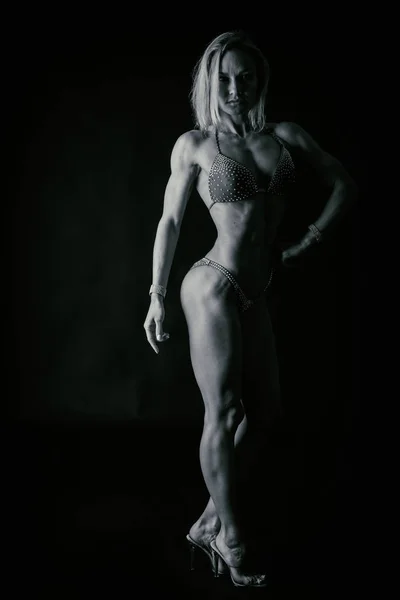 Corpo Bella ragazza atletica — Foto Stock
