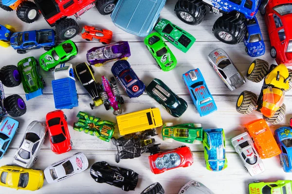 Modellino di auto giocattolo, sfondo — Foto Stock
