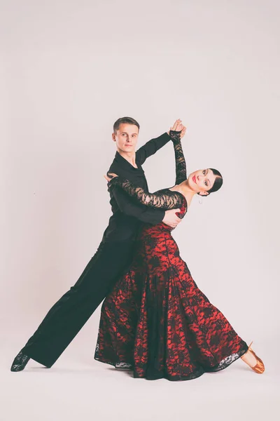 The dancers of ballroom dancing — Stock Photo, Image
