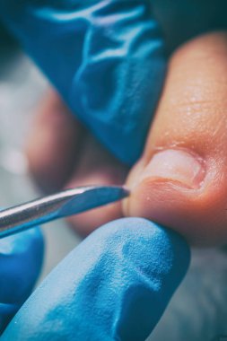 Pedikür spa salonda