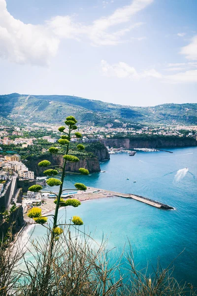 Великолепное побережье Средиземного моря — стоковое фото