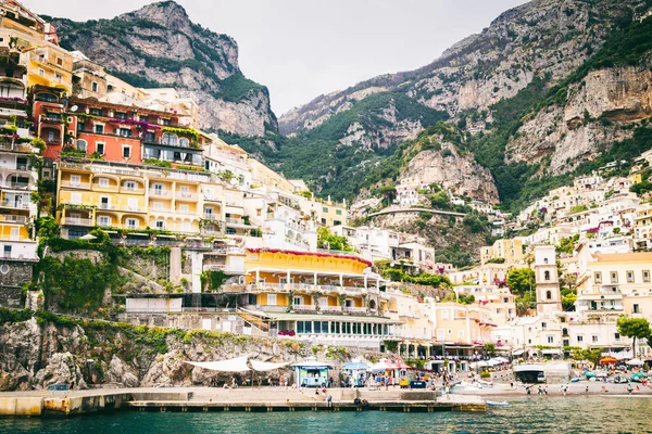 Positano, 18 giugno 2015: Costa di Positano — Foto Stock