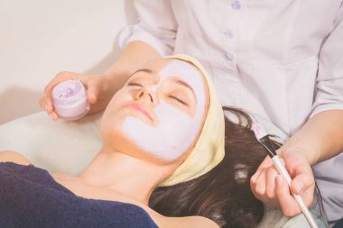 güzellik bakımı. Spa yordamı kıza.