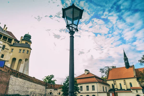 Krakov, Polsko - 15 září 2016: krásné uličky města Krakov — Stock fotografie