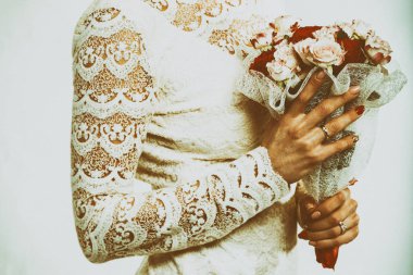 Bir tema düğün fotoğrafları