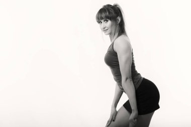 arka plan üzerinde kadın fitness