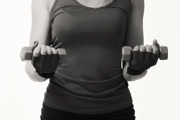Background on women's fitness — Stock Photo, Image