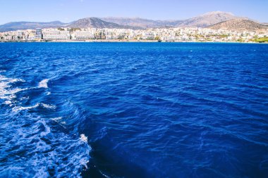 Gemiden, Yunan Sahil deniz güzel görünümü