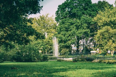 Krakow, Polonya - 15 Eylül 2016: Krakow güzel sokaklarında