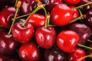 Güzel sulu tatlı kiraz