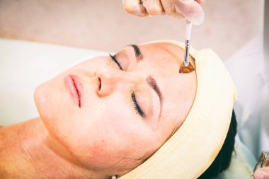 Kozmetik yüz tedavi Spa.