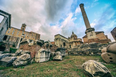 Roma Forumu, bir dönüm noktası güzel şehir.
