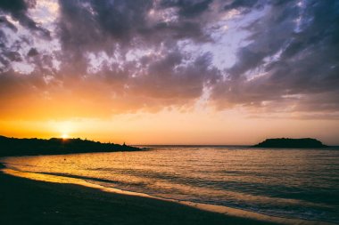 Bir deniz Tema güzel arka plan