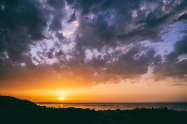 Bir deniz Tema güzel arka plan