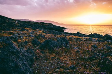 Bir deniz Tema güzel arka plan