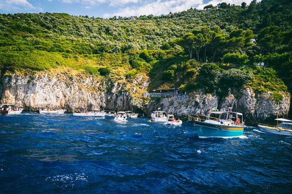 Великолепное побережье Средиземного моря — стоковое фото