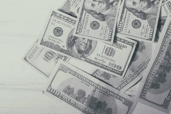 Yüz dolar faturaları ile arka plan