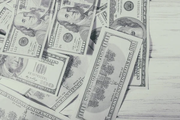 Yüz dolar faturaları ile arka plan