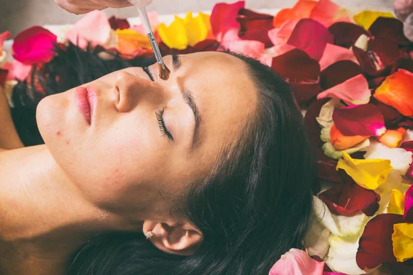 Cosmetische ingrepen voor gezicht — Stockfoto