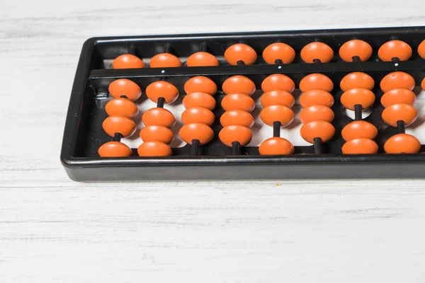 Masanın üzerine zihinsel aritmetik, abaküs.