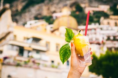Positano lezzetli bir içecek olduğunu.