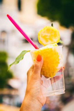 Positano lezzetli bir içecek olduğunu.