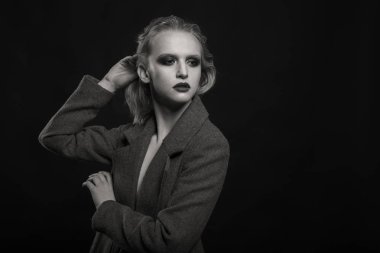 Zarif sarışın. Güzellik fotoğraf