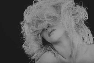 Zarif sarışın. Güzellik fotoğraf