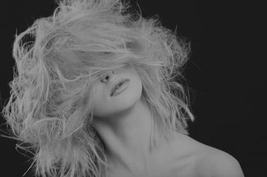 Zarif sarışın. Güzellik fotoğraf