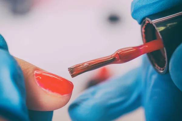 Chique manicure in de spa. — Stockfoto