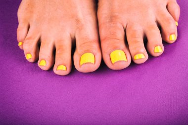 kaplıcada pedikür.