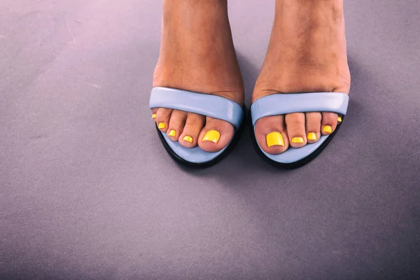 kaplıcada pedikür.