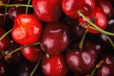 Güzel sulu tatlı kiraz