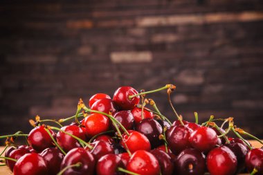 Güzel sulu tatlı kiraz