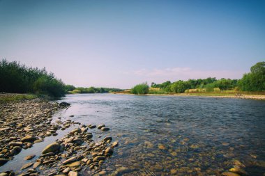 Alabalık balıkçılık Nehri üzerinde