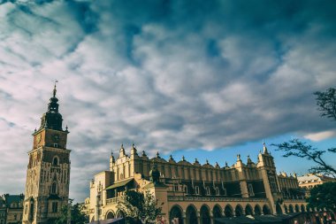 Krakow, Polonya - 15 Eylül 2016: Krakow güzel sokaklarında