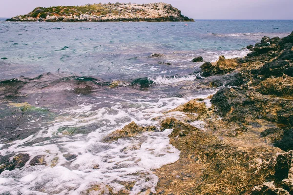 Havet vid solnedgången — Stockfoto