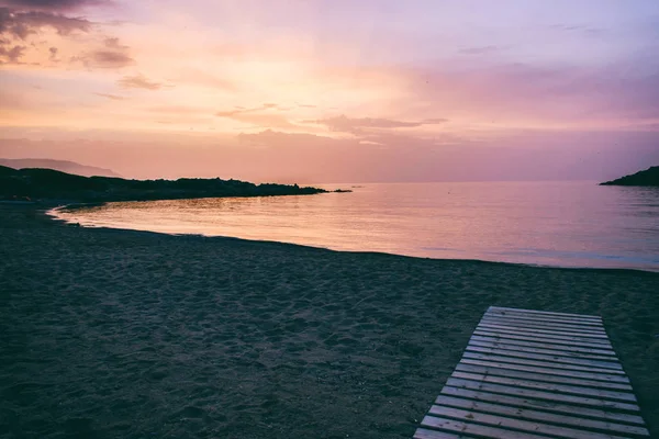 Gün batımında deniz