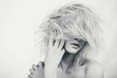 Zarif sarışın güzellik fotoğraf