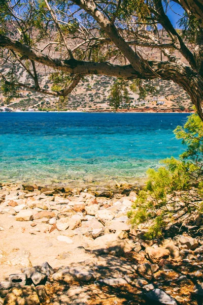 Spinalonga ilha na Grécia — Fotografia de Stock